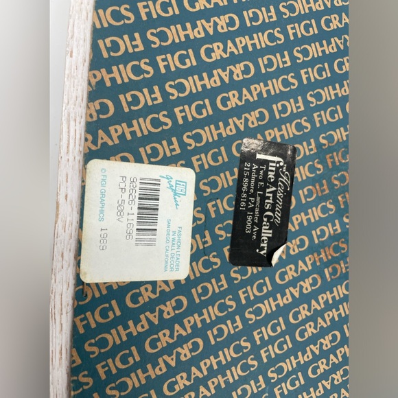 RARE VINTAGE Framed 3D Wall Art "Song Of The Morning"  by Priscilla 21” X 7.5” - Picture 3 of 10